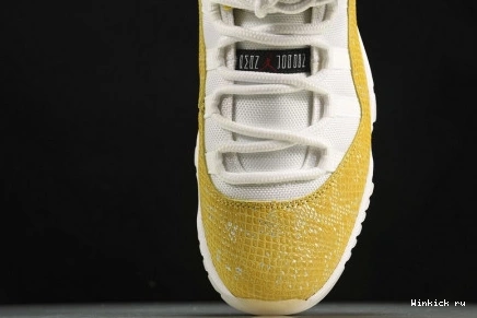 Air Snakeskin” Low “Yellow Jordan 11 0801